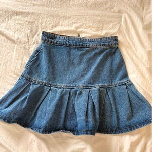 Lioness Indigo Blue denim Skirt